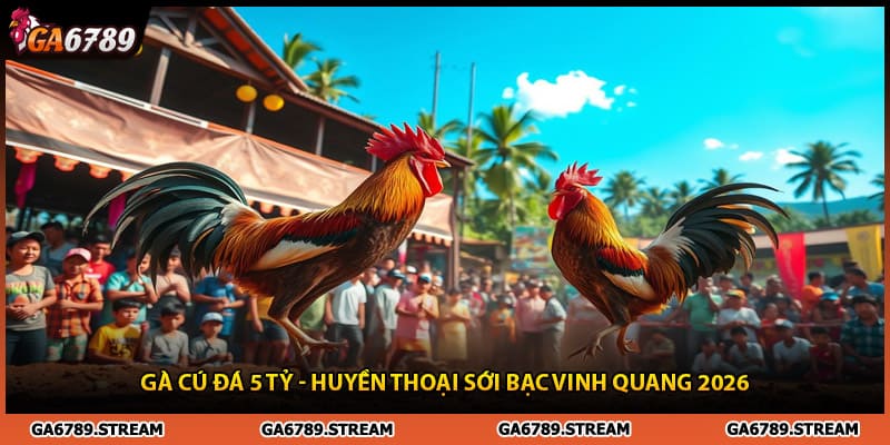 Gà Cú Đá 5 Tỷ - Huyền Thoại Sới Bạc Vinh Quang 2026